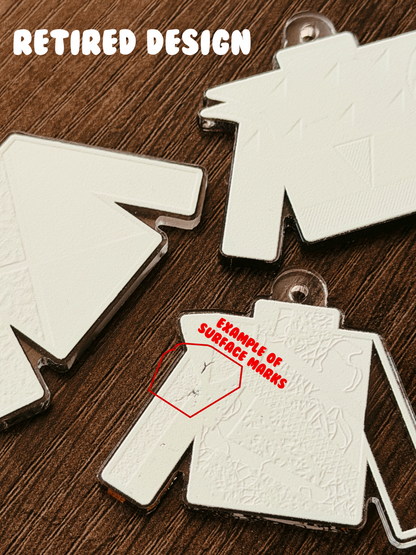imperfect impact percussion uniform keychain