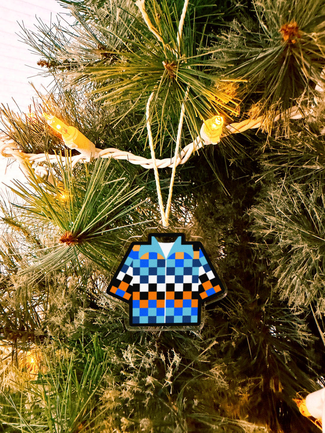 rhythm blue uniform ornament