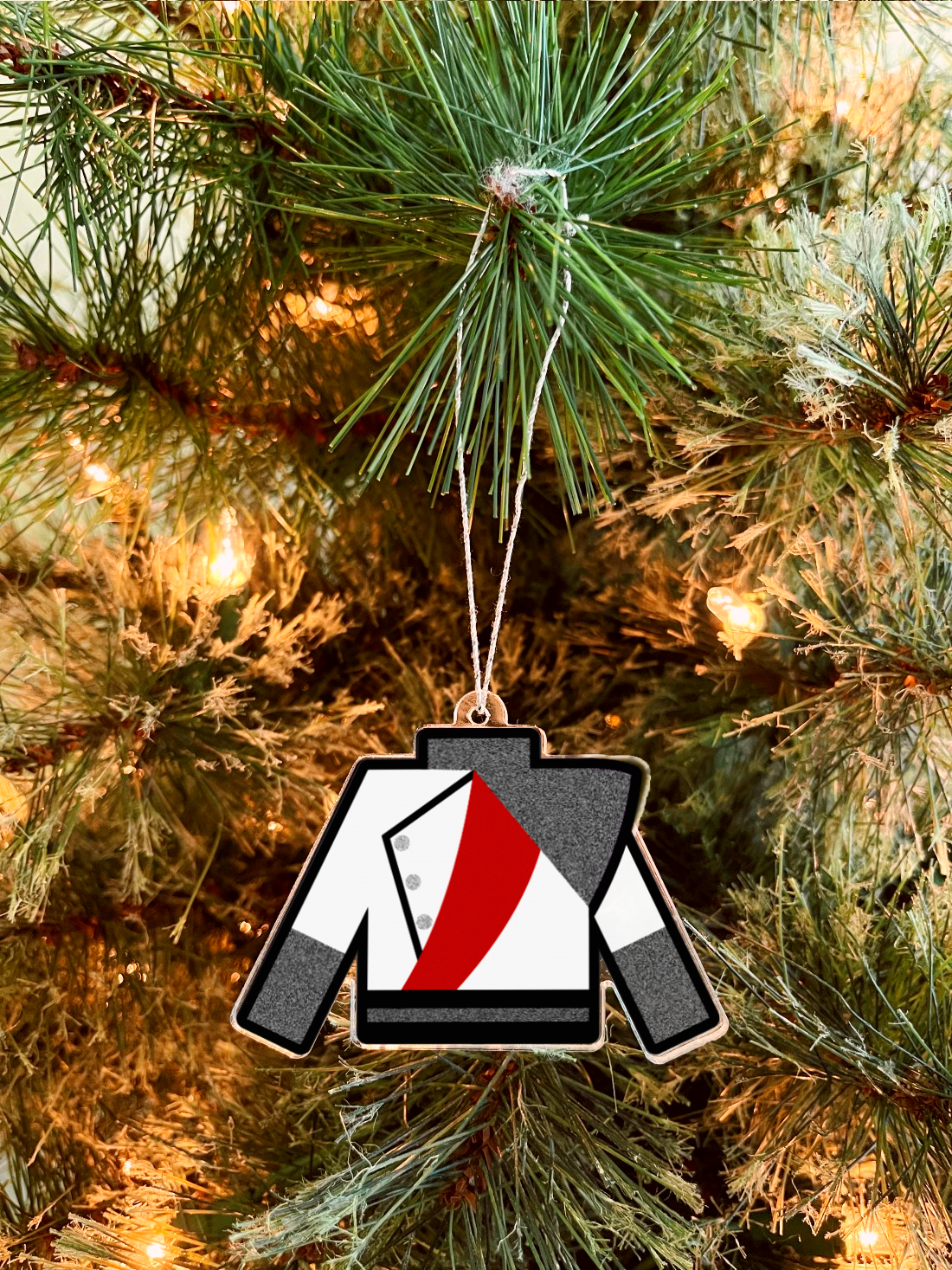 spartan holiday 2025 uniform ornament