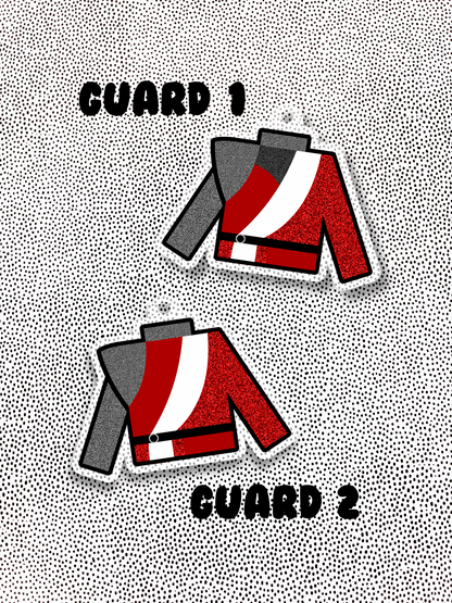 spartan holiday uniform 2025 keychain