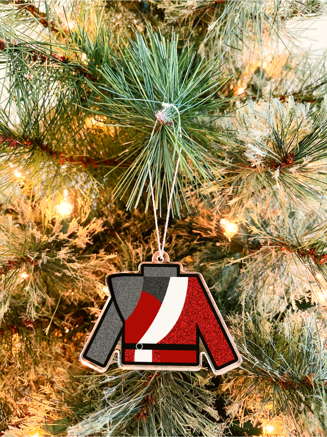 spartan holiday 2025 uniform ornament