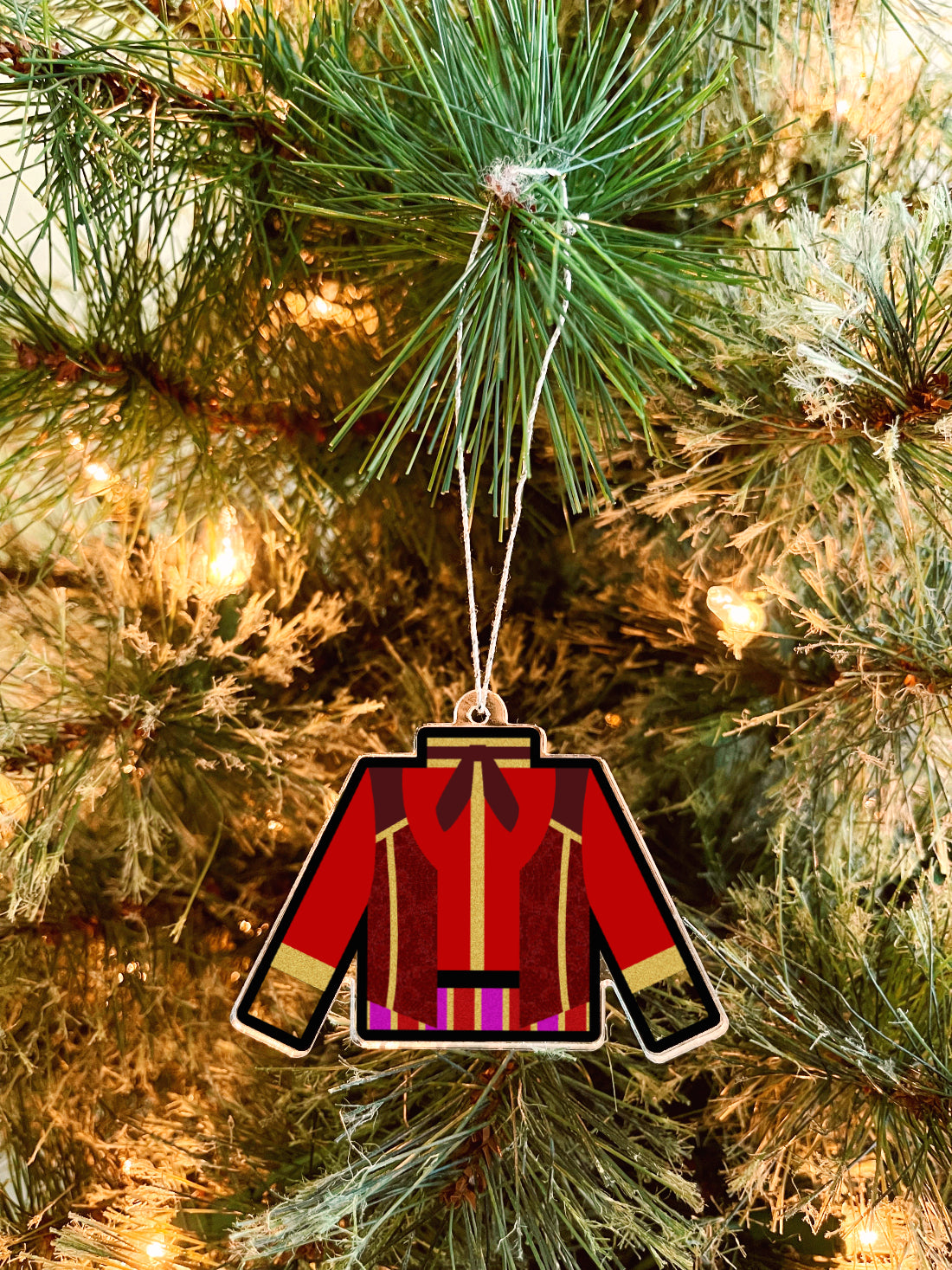 spartan uniform ornament