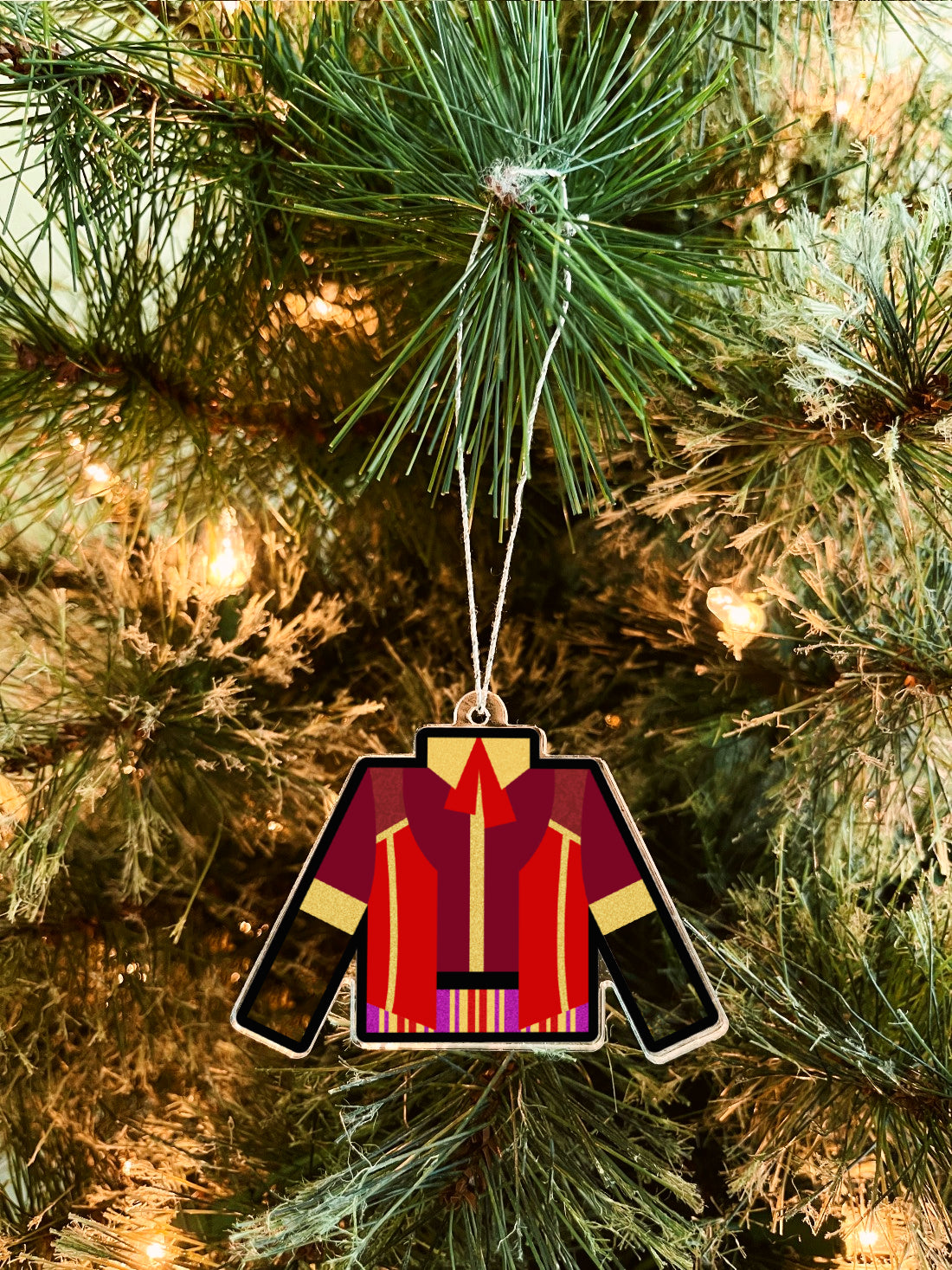 spartan uniform ornament