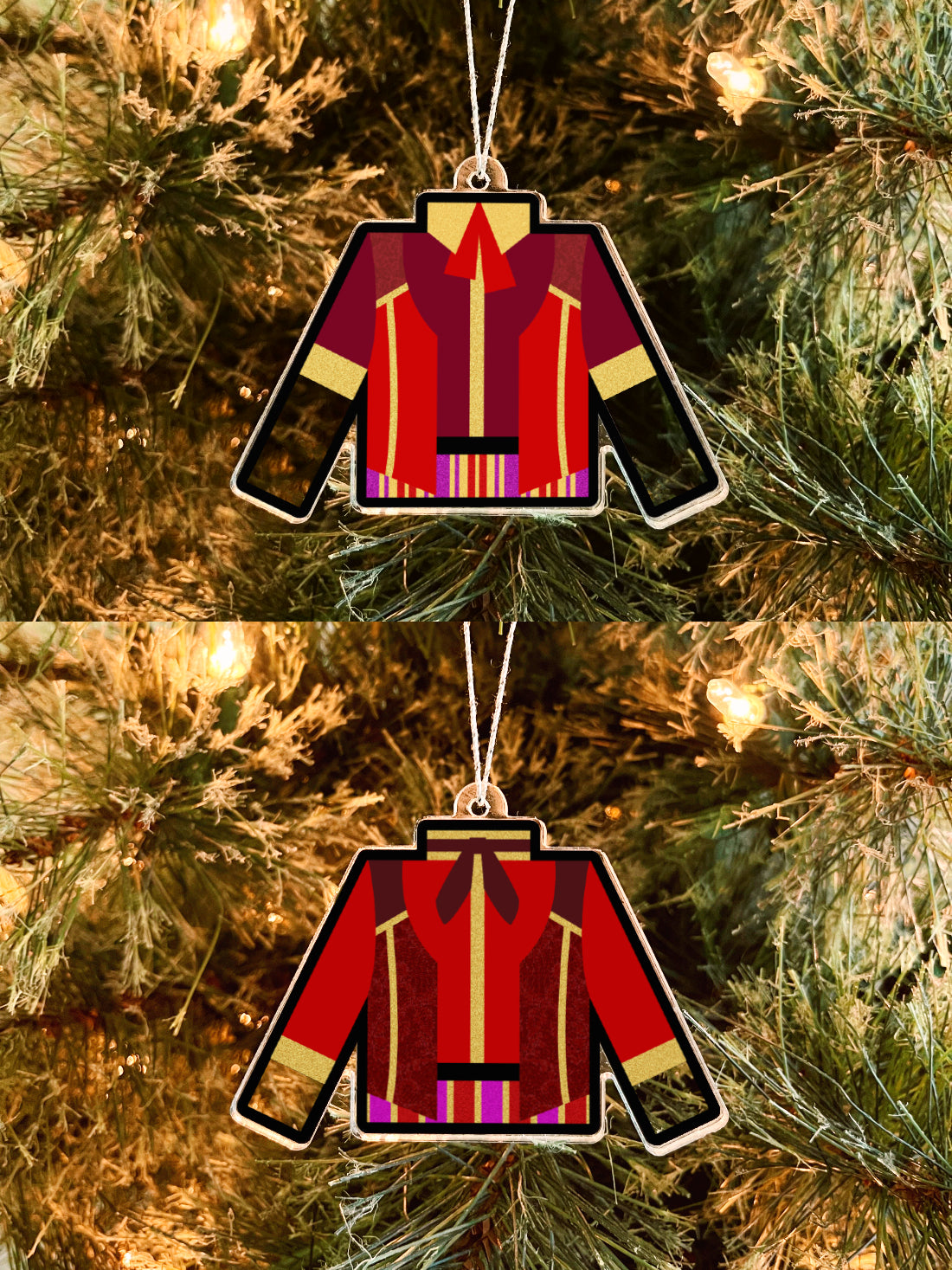 spartan uniform ornament