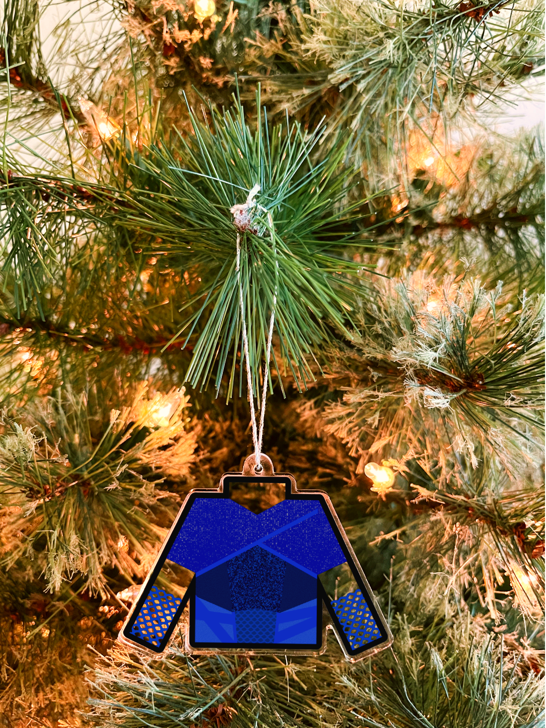 spartans uniform ornament