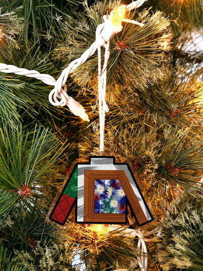 stars uniform ornament