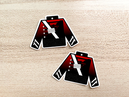 crusader uniform sticker