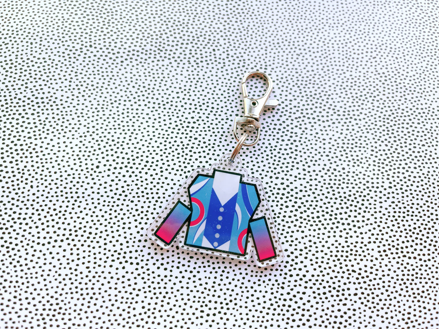 custom marching band uniform keychain