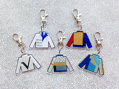 custom drum corps uniform keychain