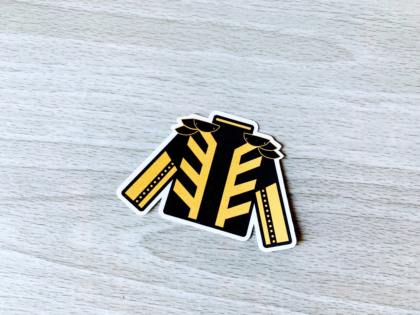 crusader uniform sticker