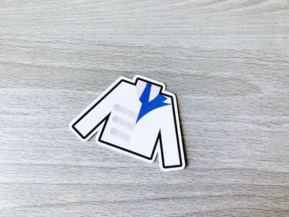 gold uniform sticker
