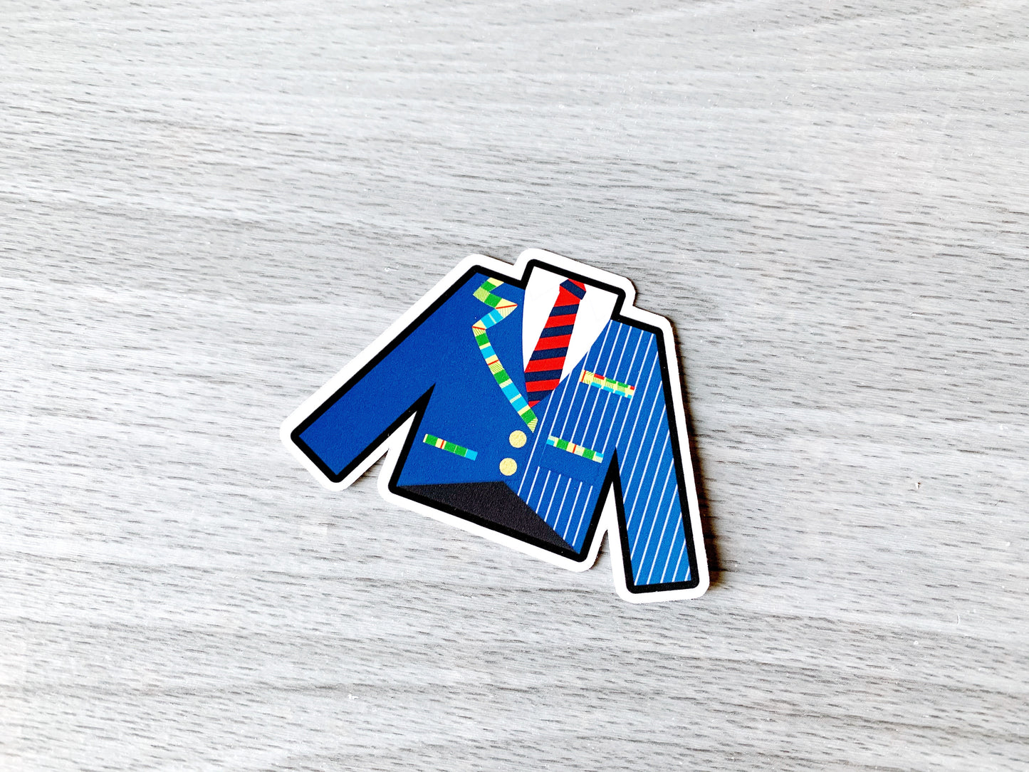 academy uniform sticker