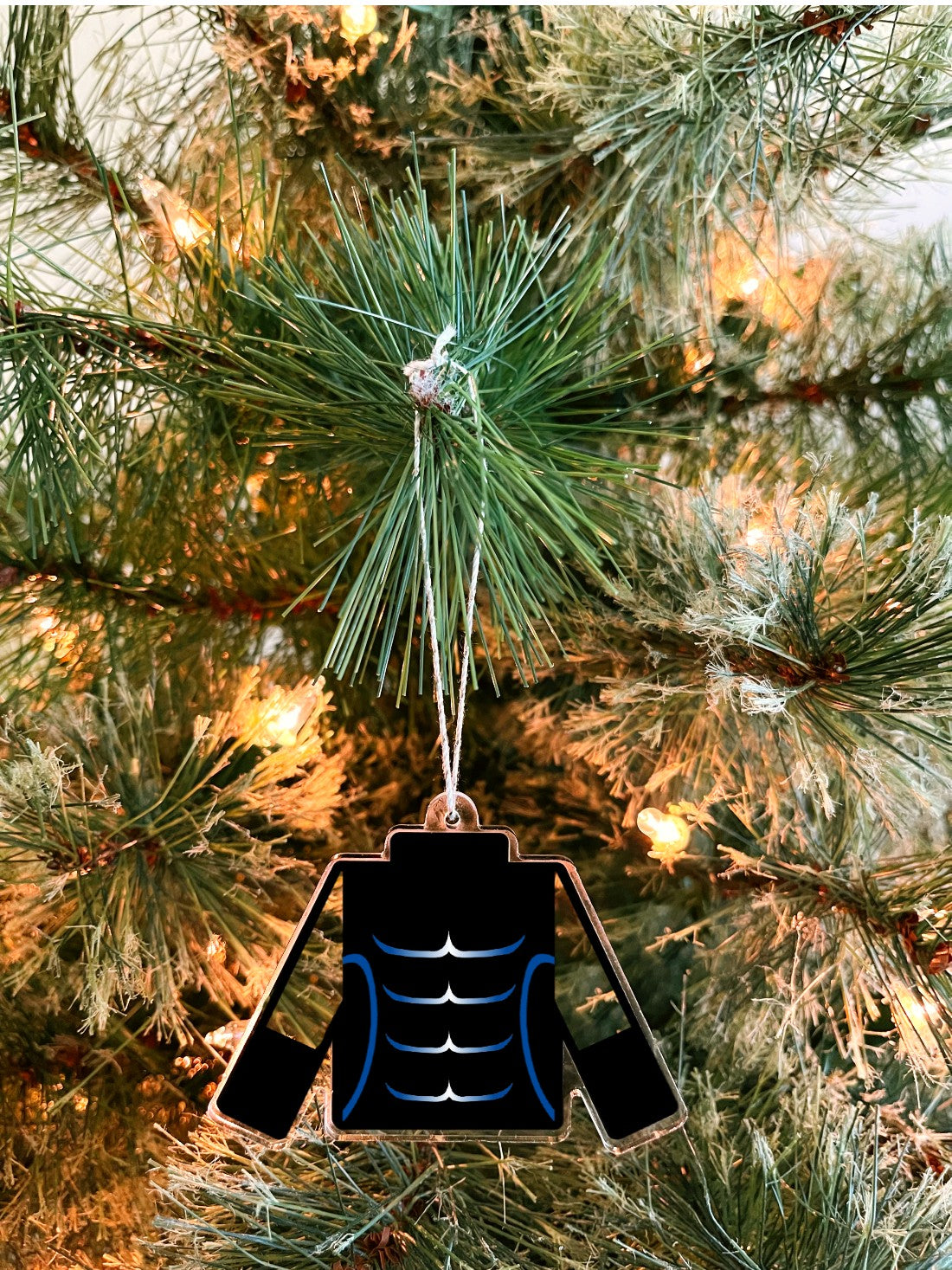 mandarin uniform ornament