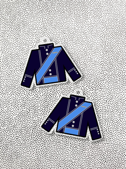 bluecoat uniform keychain