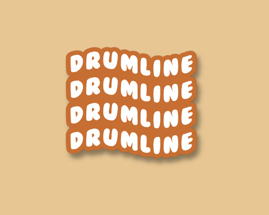 drumline wave sticker