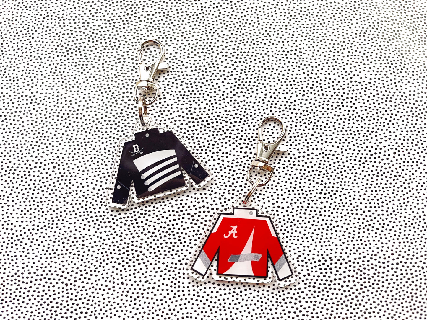 custom marching band uniform keychain