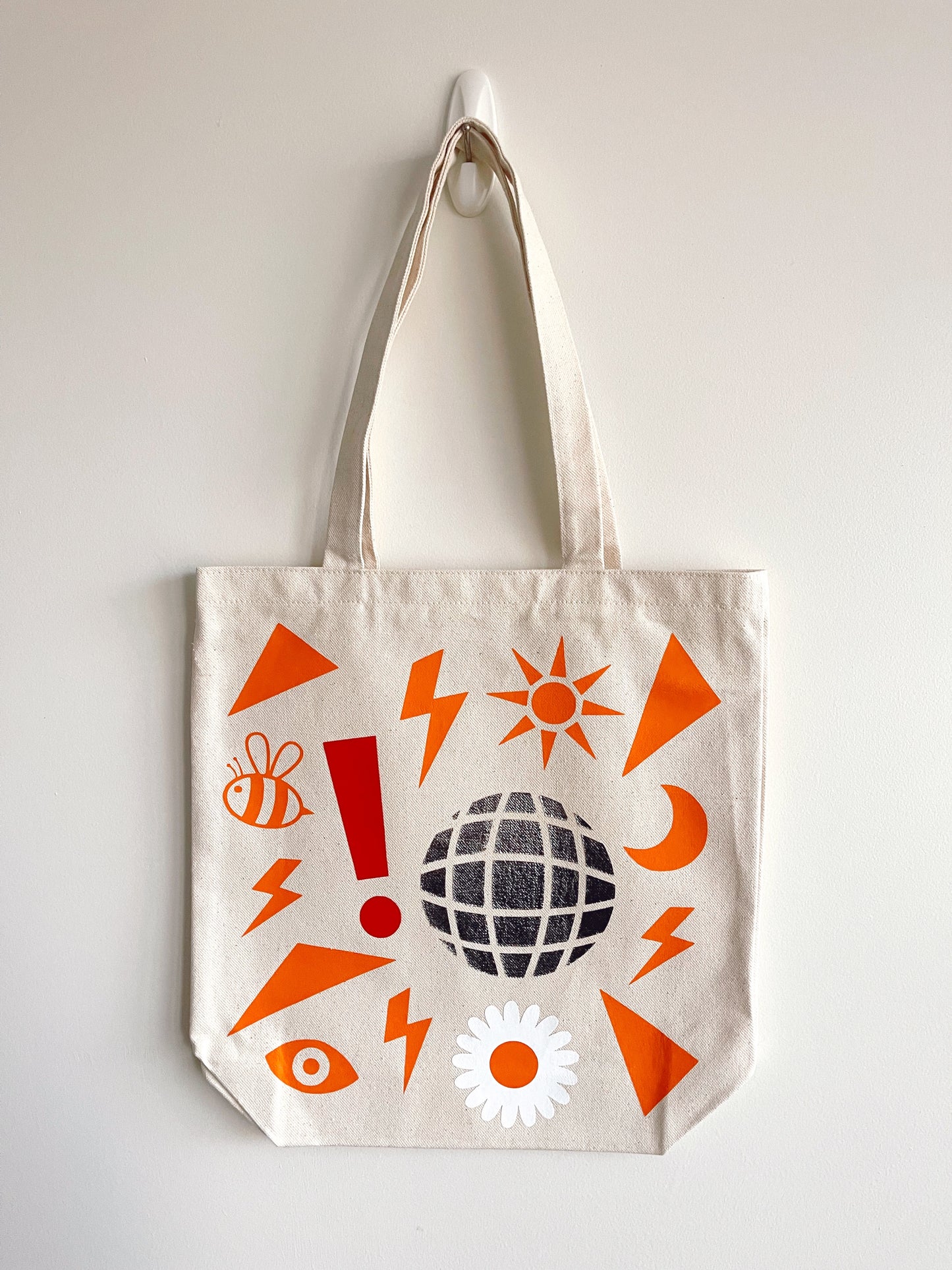 disco tote bag