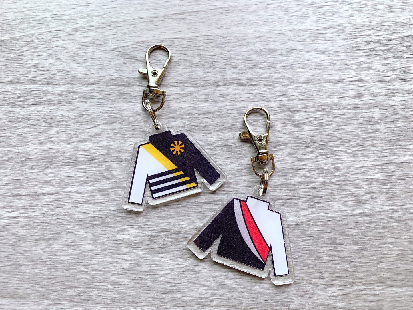 custom marching band uniform keychain