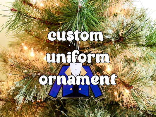 custom uniform ornament