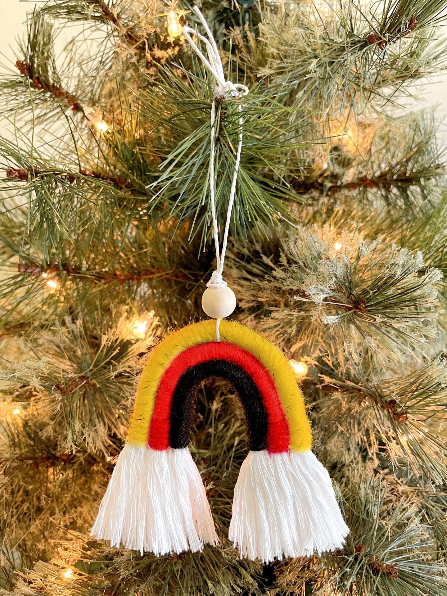 academy rainbow ornament