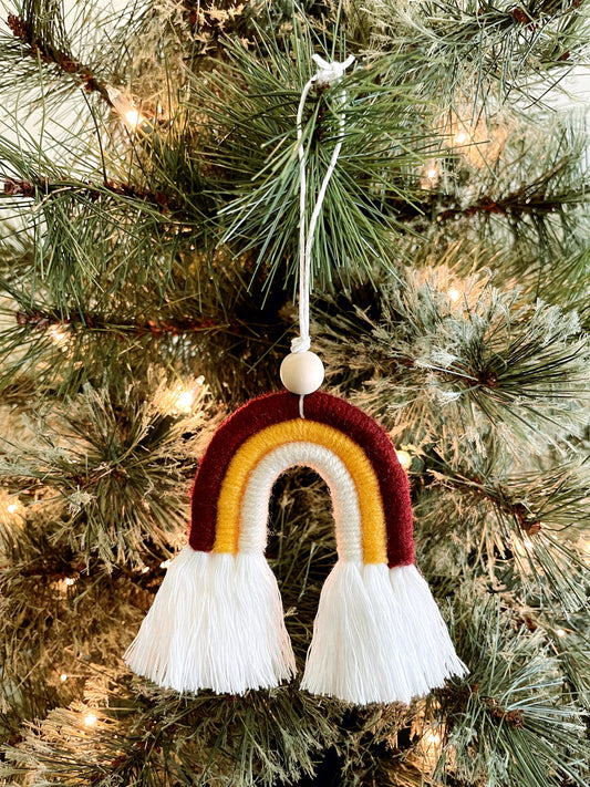 cadet rainbow ornament