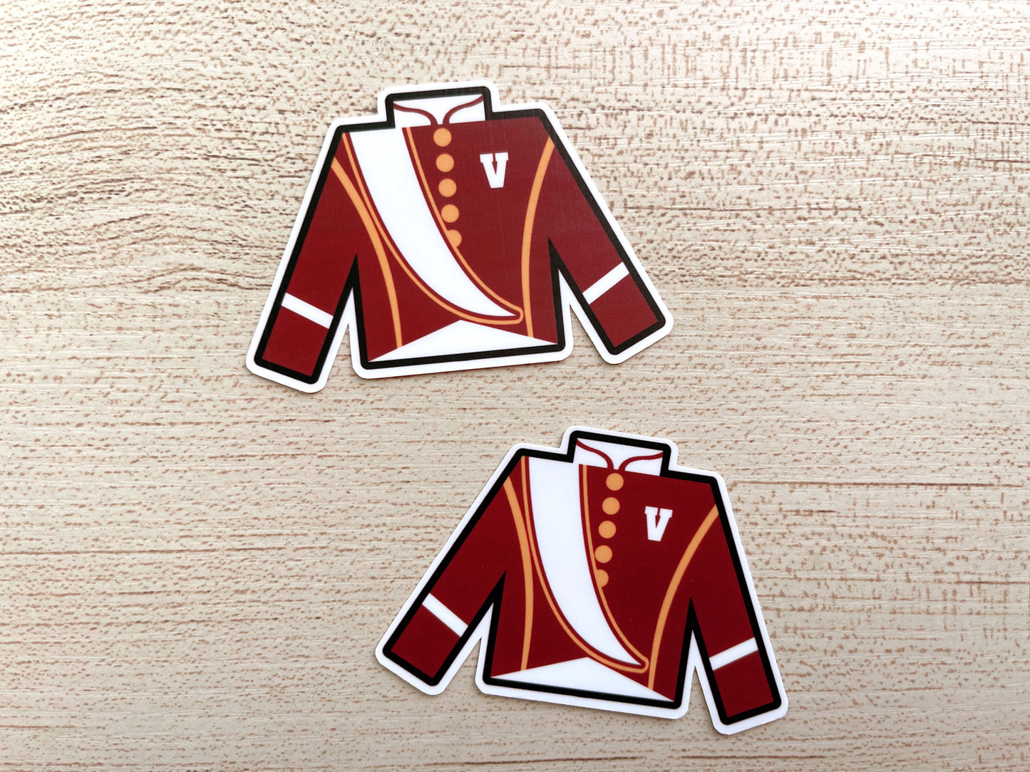 custom uniform sticker