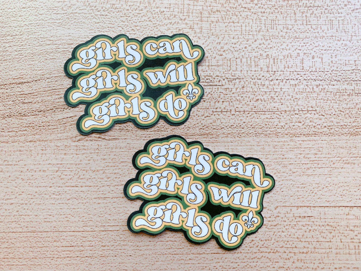 girls can sticker