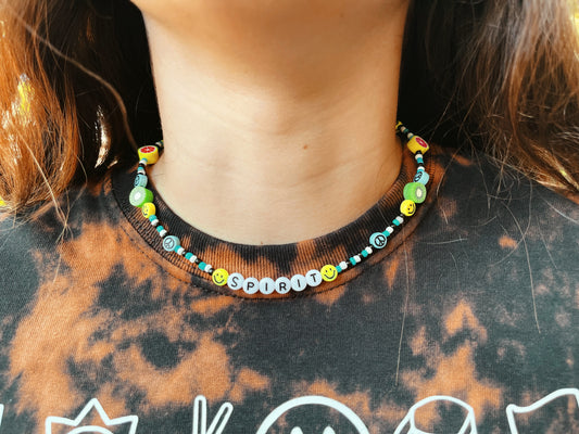 spirit beaded necklace