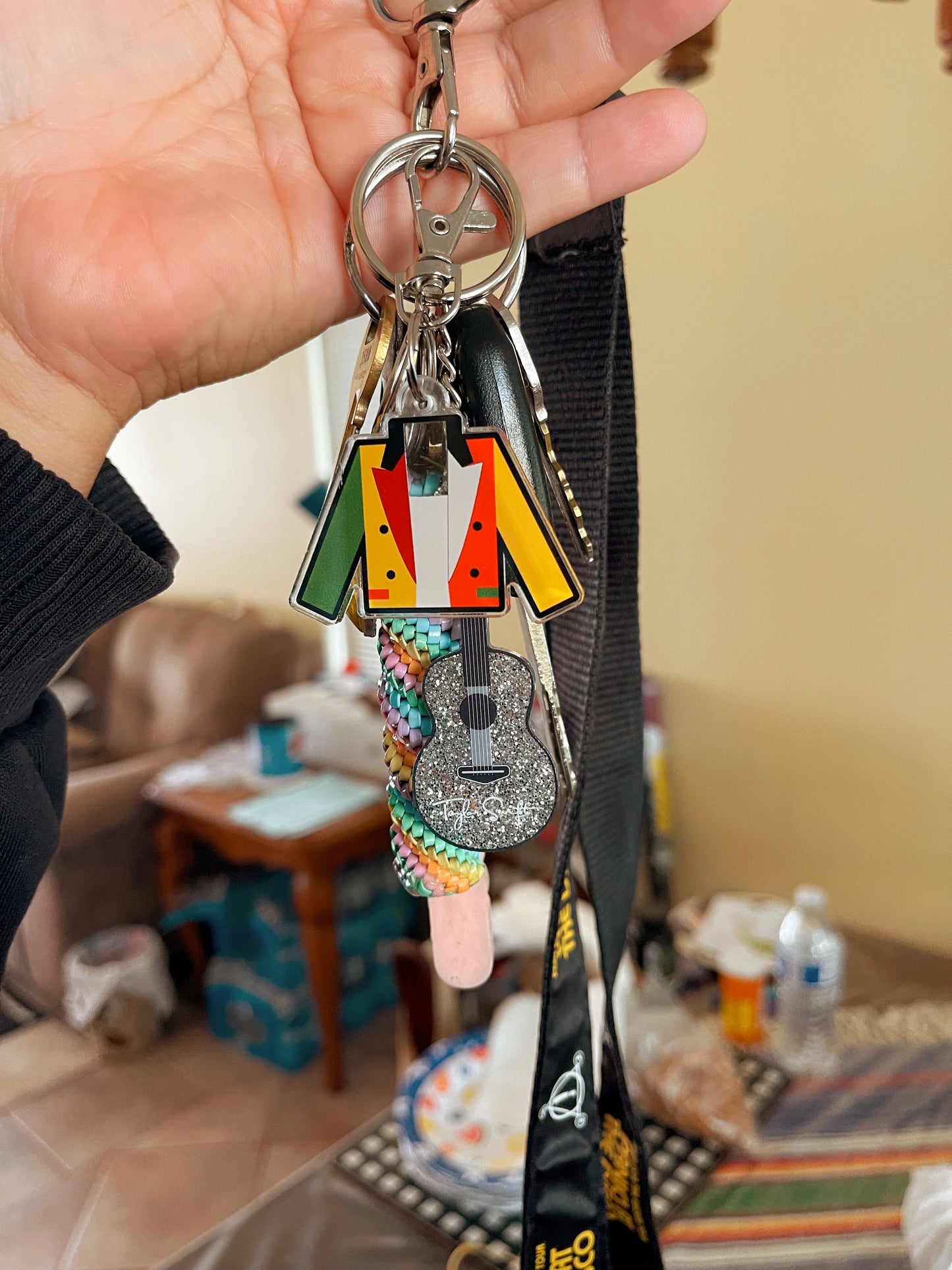 VLV jacket keychain